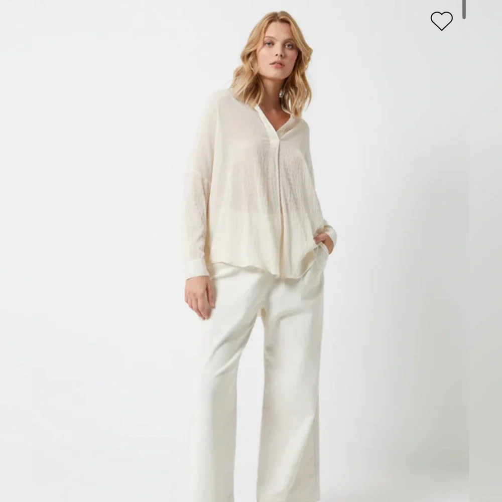 French Connection Rhodes Textured Drape Shirt - Picture 3 of 9